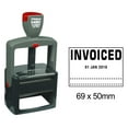 thumbnail image 1 of Printtoo Heavy Duty Dater Stamp With Invoiced Text Office Stationery Self Inking Date Rubber Stamp-Black, 1 of 1