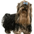 thumbnail image 6 of 50PCS Yorkie Dog Hair Bows with Rubber Bands Rhinestone,Cute Dog Bows Dog Hair Bowknot for Small Dogs Puppy Hair Bows Pet Grooming Bows Dog Cat Hair Accessories for for Halloween Thanksgiving, 6 of 6