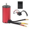 thumbnail image 1 of Juego de tarjeta de programación ESC de Motor, Motor rojo sin escobillas S3670 2850KV 120A ESC para Traxxas para HSP para coches de escalada HPI 1/8 RC, 1 of 10