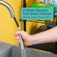 thumbnail image 5 of Tehila Grey 19 Gallon Utility Sink with High-Arc Stainless Steel Pull Down Faucet, 5 of 9
