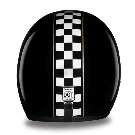 D.O.T. DAYTONA CRUISER- W/ CAFE RACER (Best Cafe Racer Helmet)