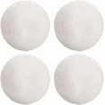 thumbnail image 1 of 4Pcs Reusable Scum Eliminating Sponge Balls, White Hot Tub Scum Eliminating Ball, Washable Floating Oil Absorbing Sponge Ball, Scum Balls for Hot Tub and Pool Maintenance, 1 of 5