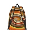 thumbnail image 2 of Yiaed Colorful Swirl Print Backpack, Premium Laptop Backpack, Travel Backpack for Women, Lightweight Backpacks, Comfortable Back Pack-Small, 2 of 7