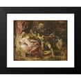 thumbnail image 2 of Peter Paul Rubens 14x12 Black Modern Framed Museum Art Print Titled - The Capture of Samson (1609-10), 2 of 5