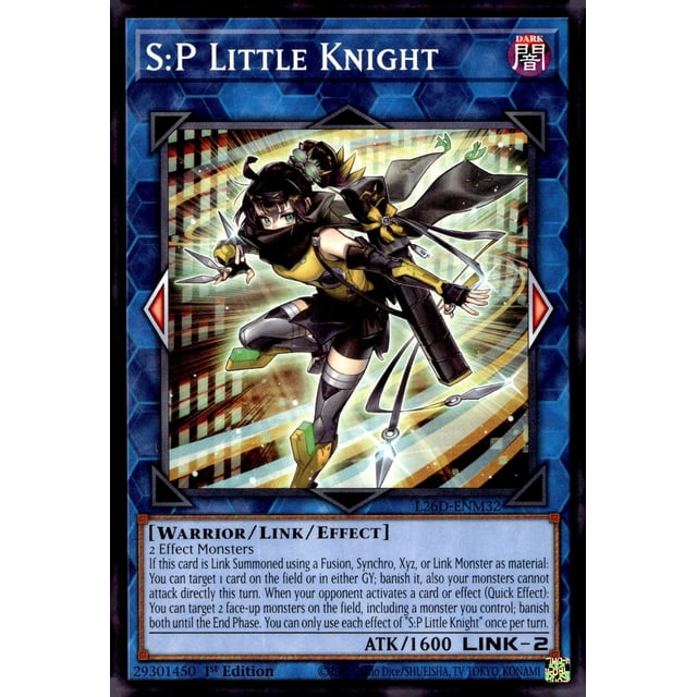 Yu-Gi-Oh! S:P Little Knight L26D-ENM32 1.ª edición