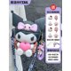 thumbnail image 2 of Vaso de agua para niños Sanrio Kuromi de 470 ml, vaso de plástico de verano, diagonal, portátil, de gran capacidad, para niños, vasos de agua, pipeta de silicona, 2 of 5