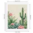 thumbnail image 2 of Paint by Numbers Kit for Adults, Cactus Floral Garden Art Botanical Paint by Numbers, Easy Paint by Numbers Kit for Adults Beginner, DIY Adult Paint by Number Kits on Canvas, Home Decor, 2 of 7