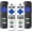 Glacier White&Obsidian Black, variant on 2 Pack Replacement Remote Control Only for Roku TV, Compatible with All TCL/Hisense/Onn/Sharp/Philips / (Not for Roku Stick, Box or Speaker)((Obsidian Black)