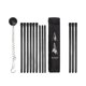thumbnail image 4 of Soporte de trípode desmontable para , cadena colgante, colgador de utensilios de cocina soporte triangur portátil apto para mochileros, Negro Macarena trípode de cocina, 4 of 8