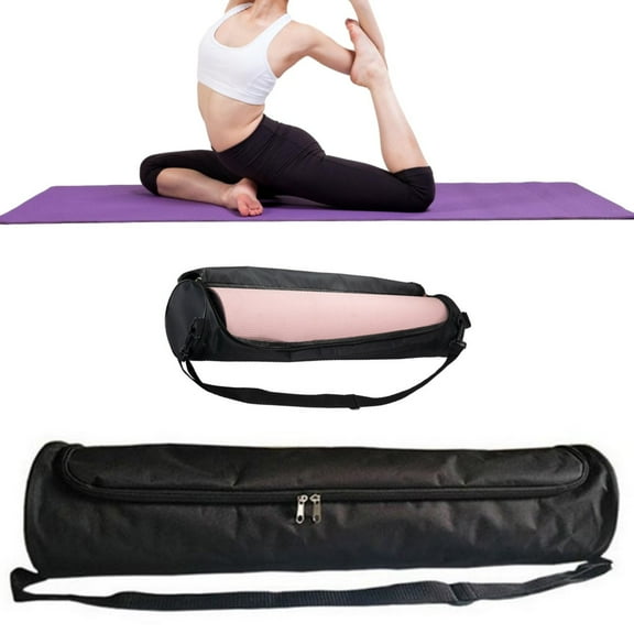 Yoga Mat Bag, Portable Yoga Mat Storage Bag with Adjustable Strap, Yoga Mat Carry Bag for Gym, Beach, Travel for Women & Men