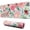 Pink Watercolor Flowers-3, variant on Pink Watercolor Flowers  desk Mouse Padwaterproofwashable for Office Home Work Gaminggaming Mouse PadRubber Base Mousepad with Stitched Edges 31.5x11.8inches