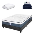 thumbnail image 1 of Colchón Matrimonial Cantabria Spring Air + Protector de Colchón Cloud + Sábanas Softy, 1 of 7