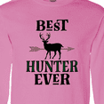 thumbnail image 4 of Inktastic Best Hunter Ever Deer Hunting Archery Long Sleeve T-Shirt, 4 of 5
