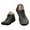 AG, variant on Women's Mens Waterproof Winter Warm Barefoot Shoes Comfortable Non Slip Hiking Shoes Fleece Lined Slip On Sneakers Green Size 9