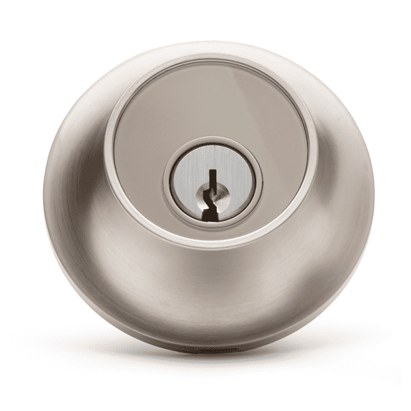 Open Box Level C-E12U Lock Smart Lock, Keyless Entry, Smartphone Access, Bluetooth Enabled, Works with Apple HomeKit - Satin Nickel