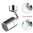 thumbnail image 1 of Extensor de grifo de rotación Universal de 1080 °, cabezal de pulverizador de modo Dual, grifos de extensión de brazo de Robot de cocina, grifo giratorio de baño, 1 of 4