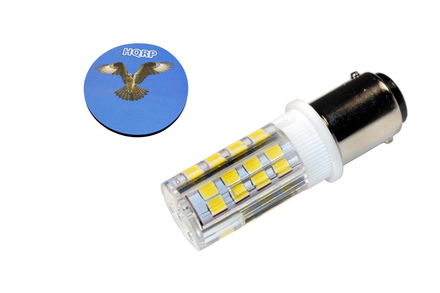 4300//4500 HQRP 110V LED Light Bulb Cool White for Husqvarna Viking 630//630 N.S 5710 Sewing Machine Plus HQRP Coaster // 3610//4100 4700//5610