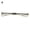 White 2, variant on Gentlemen Tie Clip Bar Clasp Cravat Pin Skinny Collar Silver Gold Necktie Brooch for Men