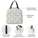 thumbnail image 4 of Easygdp Rabbit And Heart Bolsa Térmica Premium - Tela Oxford Impermeable, Gran Capacidad, Bolsillo Frontal, Unisex para Trabajo, Escuela, Actividades al Aire Libre y Picnics, 4 of 8