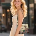 thumbnail image 3 of ZUXONGSY Retro Boho Mandala Dragonfly Print Shoulder Bag for Women PU Leather Crossbody Travel Purse Mini Satchel with Adjustable Wide Strap for Daily Use Shopping, 3 of 7