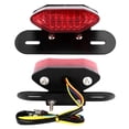 thumbnail image 4 of Universal Vintage Motorcycle LED Tail Light Turn Signal Lamp Taillight Fits for Yamaha, 4 of 8
