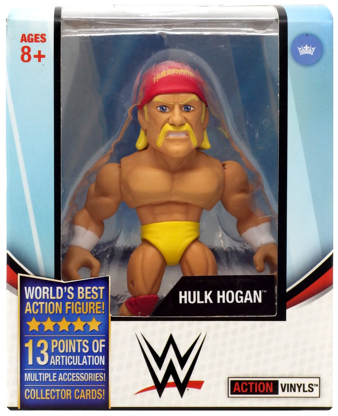 The Loyal Subjects WWE Hulk Hogan Action Vinyl Figure Wrestling new 