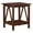Antique Tobacco, variant on Riverbay Furniture Wood X-Design End Table in Antique Brown