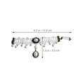 thumbnail image 2 of UPOUART 2Pcs White Lace Gloves Adjustable Comfortable Cuff Sleeve For Weddings Formal Events, 2 of 8
