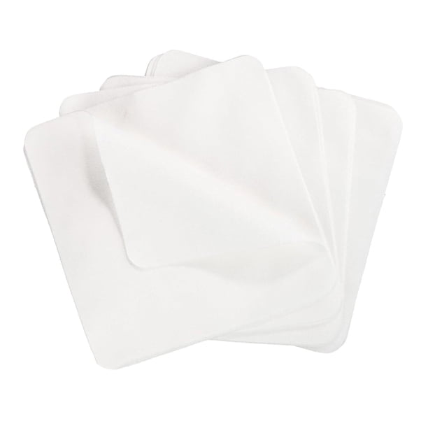 25x Gamuza para Cerámica Fácil de Recortar Paño de Limpieza Multiusos Blanco