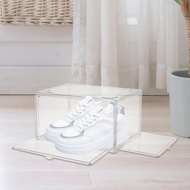Caja de zapatos para exhibición de zapatillas de deporte, caja