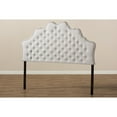 thumbnail image 5 of Baxton Studio Hilda Modern and Contemporary Greyish Beige Fabric King Size Headboard,Wholesale Interiors, 5 of 6