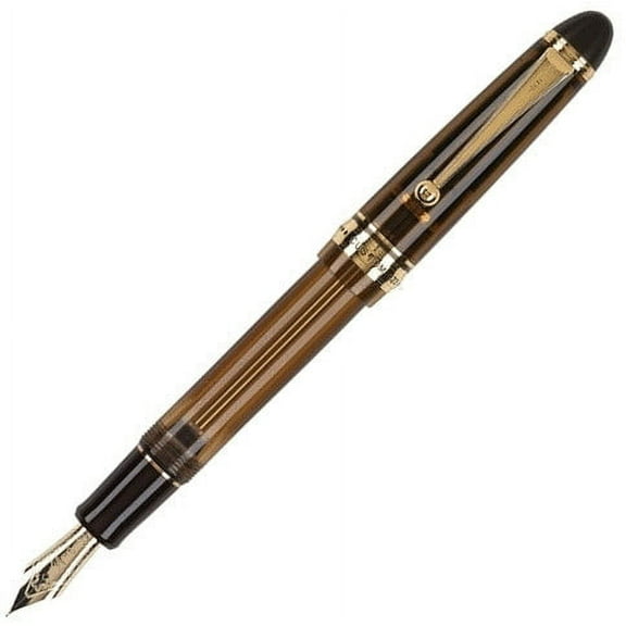 Pilot Custom 823 Amber Fountain Pen - Fine