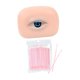 thumbnail image 2 of Modelo de ojo artificial de silicona suave para formación de esteticistas y principiantes en maquillaje. Izquierda, 2 of 9