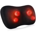 thumbnail image 1 of Cojín de masaje Shiatsu para cuello, hombros, espalda, cintura, cojín de masaje con calefacción, con función de calor y masaje de amasado giratorio 3D, relajación en el hogar y la oficina esquí esquí Gafas de esquí, 1 of 5