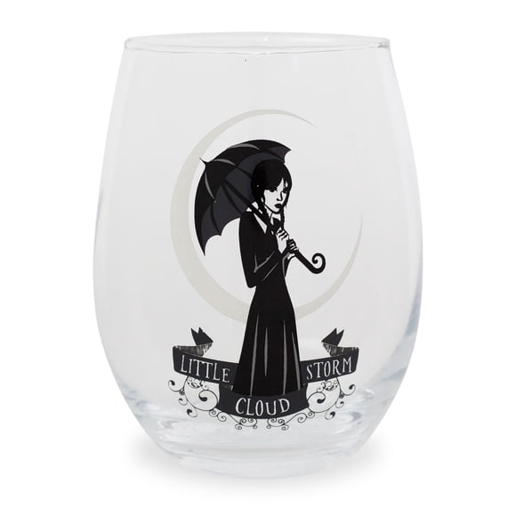 Copa de vino sin tallo Silver Buffalo Addams Family Wednesday