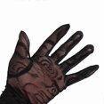 thumbnail image 5 of Women's Fishnet Gloves with Floral Pattern Fishnet Mesh Full Finger Elegant Glove, 5 of 5