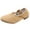 Beige, variant on TAGOLD Womens Dance Shoes,Women's Heeled Dance Shoes Adult Indoor Rubber Outsole Plus Size Fall And Winter Style Comfortable Lace-Up Dance Shoes