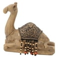 thumbnail image 4 of Camel Statue Durable Resin Flat Bottom Retro Style Exquisite Luster Camel Ornament for Home Office Decoration, 4 of 8