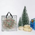 thumbnail image 6 of Clear Storage Bags with Zipper and Handles, Blanket Bags For Closet Storage, Moving and Packing Supplies for College, Underbed Storage Organizer for Clothes Pillow Bedding Christmas Wreath, 6 of 7