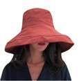 thumbnail image 1 of MesaSe Japanese Foldable Solid Color Leides Fisherman Hat Elegant Beach Hat, 1 of 6
