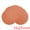 Brown, variant on Unique Bargains Round Placemats 6pcs Faux Leather Placemats Red 15"x15"
