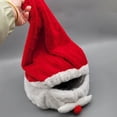 thumbnail image 3 of KelaJuan Christmas Motorcycle Shield Cover Santa Claus Hat Funny Plush Moto Armor Decoration Christmas Skiing Accessories for Men, 3 of 7