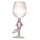 thumbnail image 4 of Vasos para Beber, Vasos de Vidrio, Gran Capacidad, Vasos para Bebidas Decorativos, Vajillas de Vidrio, Vasos para Cumpleaños Accesorios, Regalos, Rosa, 4 of 9