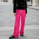 thumbnail image 1 of WILLBEST Pantalones Casuales para Mujer, de Pierna Ancha, con Lentejuelas, Cintura Alta, Sueltos, Brillantes, Dorados y Verdes. Chica, 1 of 4