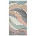 thumbnail image 2 of Safavieh Hollywood Dalton Abstract Area Rug, Gray/Pink, 4' x 6', 2 of 11