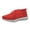 Red, variant on Vedolay Flat Sneakers Women's Sneakers Platform Round Toe Fashion Slip-on Comfort Walking Casual Shoes,Red 8