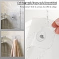 thumbnail image 3 of 10 Piezas De Clavos Adhesivos Para Colgar Sin Perforar Colgadores De Cuadros Adhesivos Tornillos Adhesivos Desmontables Ganchos De Clip De Marco Adhesivos Para Marcos De Pared, Cuadros, Po Rojo Verde Cocina, Decoración y Otros, 3 of 5