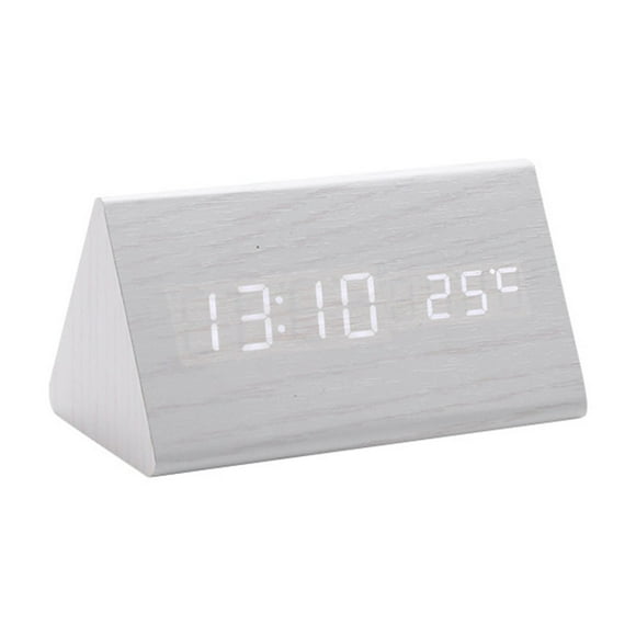 Speaker Docks and Alarm Clocks Modern Digital Clock LED Display Day Of Week Living Room Clock Or Office Wall Clock Desk Or Wall Mount