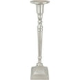 thumbnail image 3 of Aspen Creative 16302-11-2, Nickel Aluminum Decorative Candle Holder, 4-1/8" D x 16" H, Set Of 2, 3 of 4