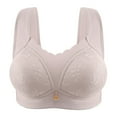 thumbnail image 4 of Wancir Plus Size Lace Back Smoothing Bra - Seamless Lift & Anti-Bulge for Curvy Figures, 4 of 4